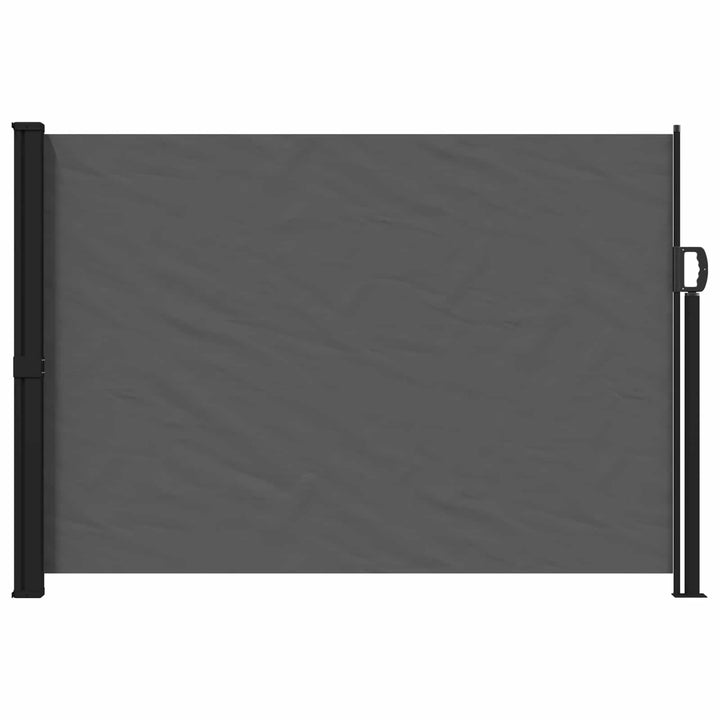 Udtrækkeligt side-markise Antracit 300 x 170 cm Polyester