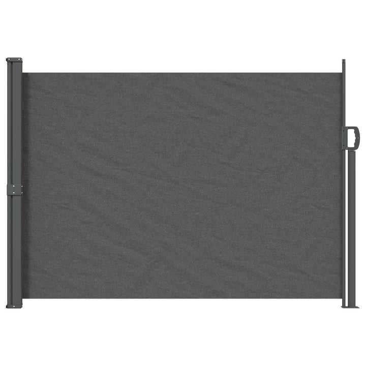 Udtrækkeligt side-markise 140 x 300 cm 100% polyester jern stål
