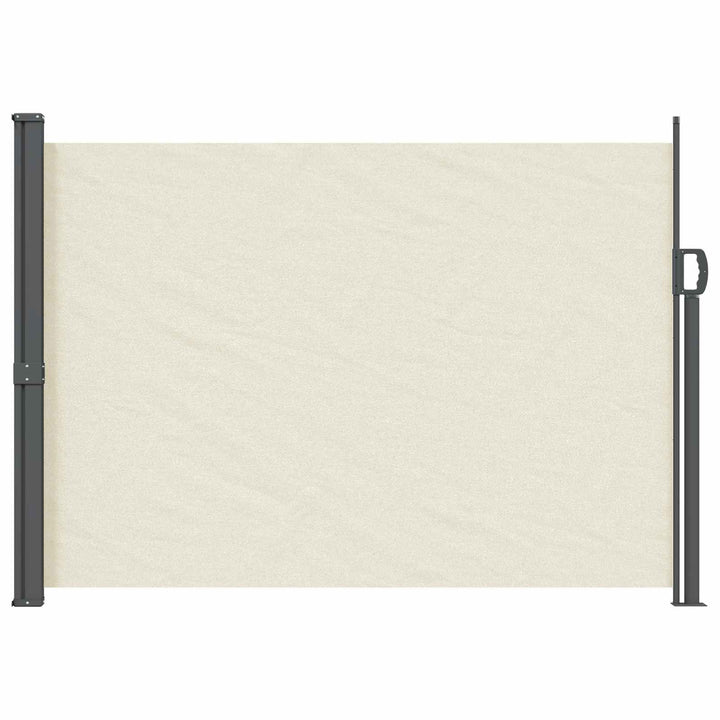 Udtrækkeligt side-markise 140 x 300 cm 100% polyester jern stål