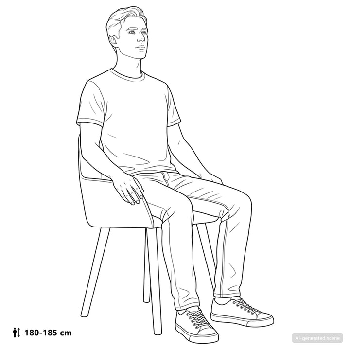 Spisestole 6 stk. Stof Mørkegrøn 56,5 x 50 x 87,5 cm