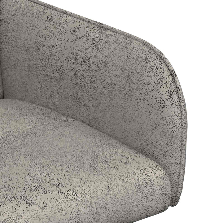 Spisestole 4 stk. Faux Suede Læder Lysegrå 59 x 56,5 x 85 cm