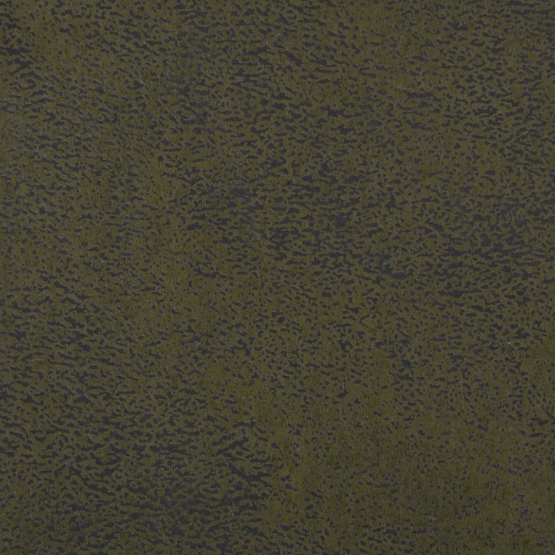 Svingende Spisestole 6 stk. Faux Suede Læder Army Grøn