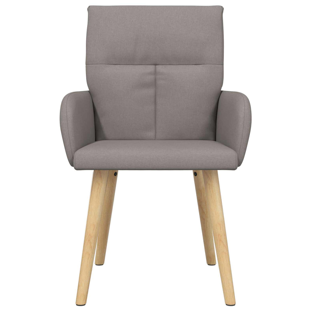Spisestole 6 stk. Stof Gråbrun 60 x 56 x 96 cm