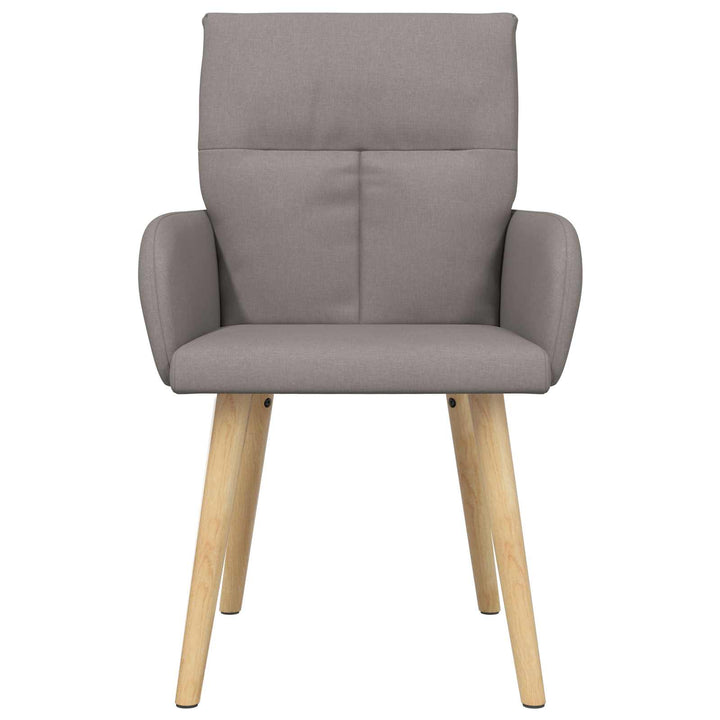Spisestole 6 stk. Stof Gråbrun 60 x 56 x 96 cm