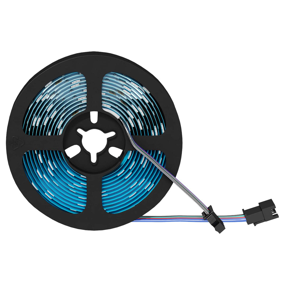 LED Strip 12 stk. Sort og Gennemsigtig Kobber og plastik