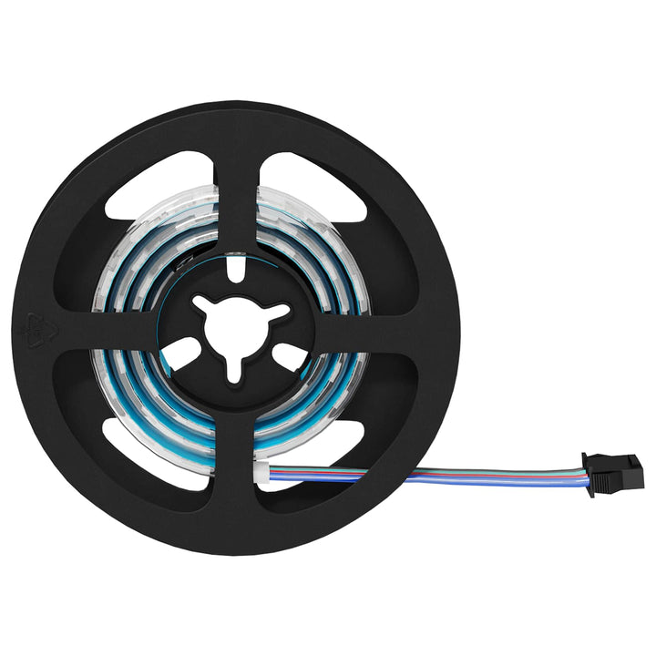 LED Strip 12 stk. Sort og Gennemsigtig Kobber og plastik