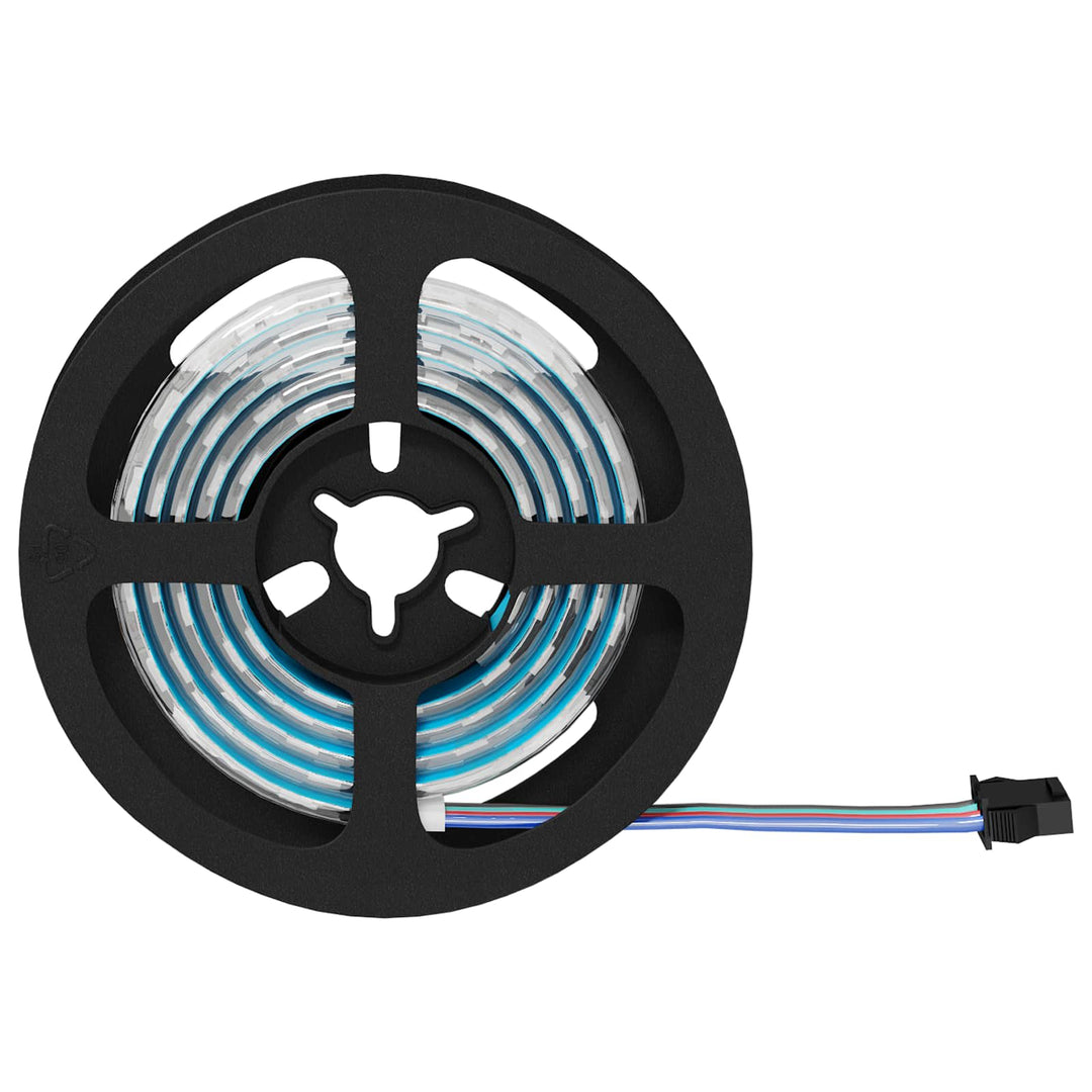 LED Strip 12 stk. Sort og Gennemsigtig Kobber og plastik