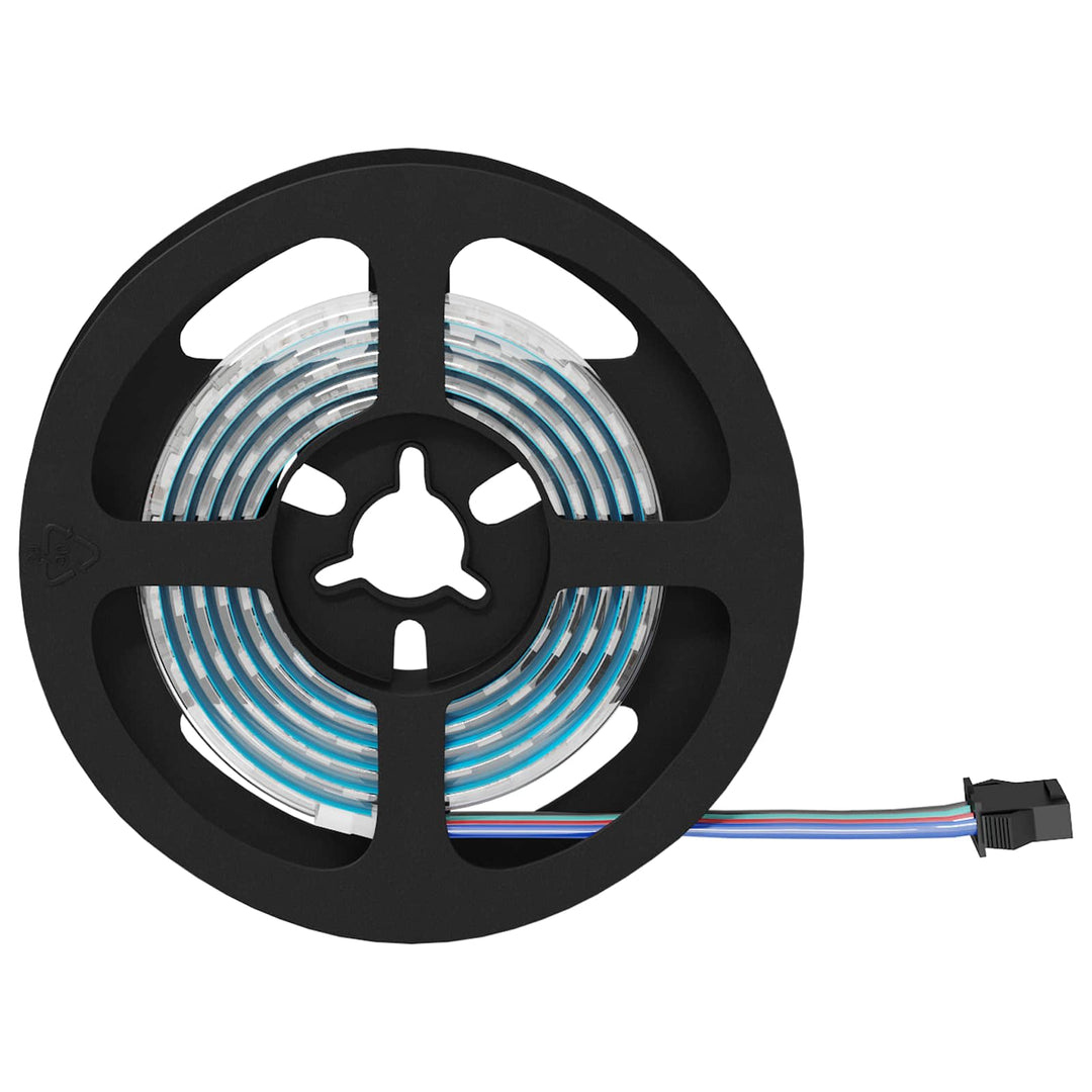 LED Strip 12 stk. Sort og Gennemsigtig Kobber og plastik