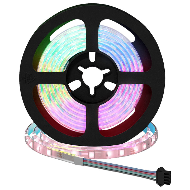 LED Strip 12 stk. Sort og Gennemsigtig Kobber og plastik
