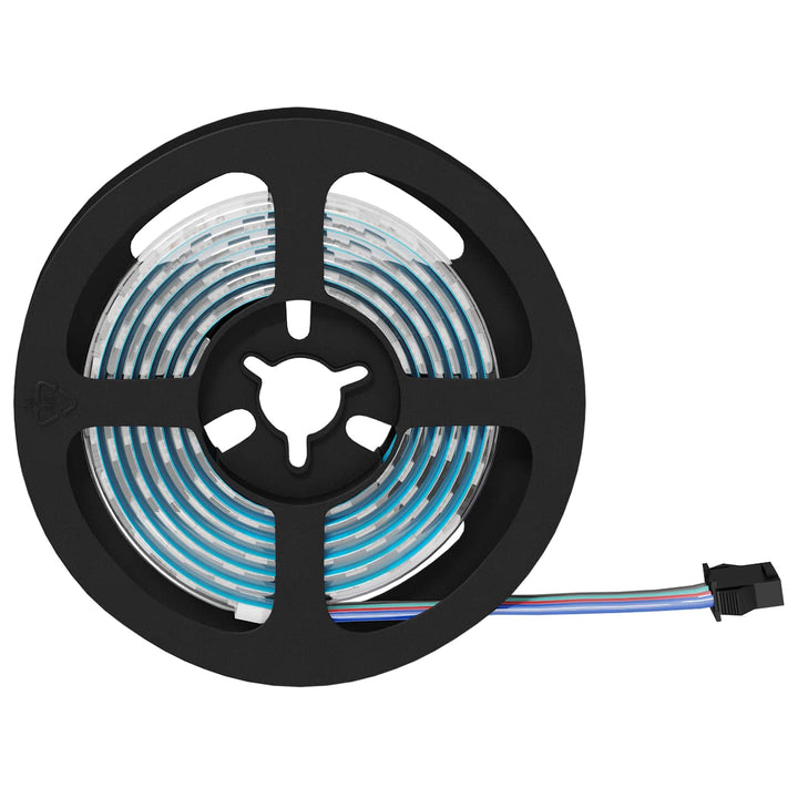 LED Strip 12 stk. Sort og Gennemsigtig Kobber og plastik
