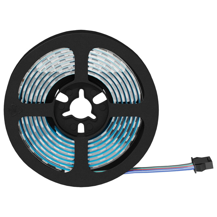 LED Strip 12 stk. Sort og Gennemsigtig Kobber og plastik
