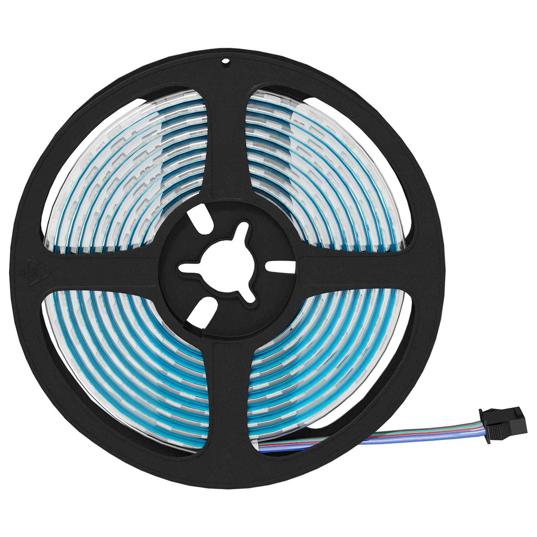 LED Strip 12 pcs Sort og Gennemsigtig 2100 mm Kobber og plastik