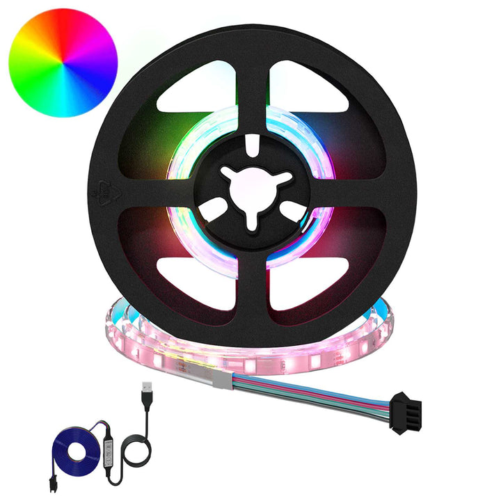 LED Strip 12 pcs Sort og Gennemsigtig 250 mm Kobber og plastik