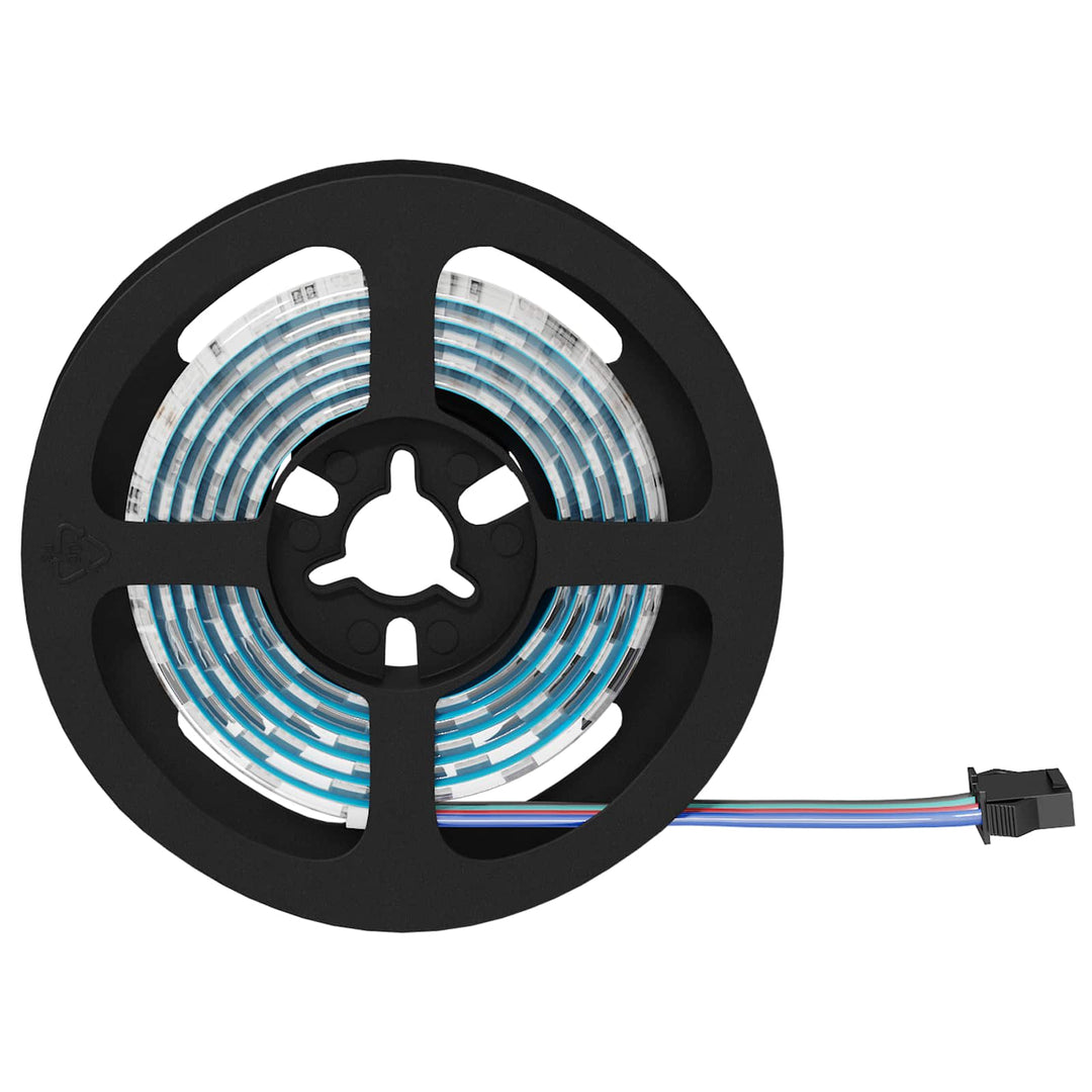 LED Strip 12 stk. Sort og Gennemsigtig Kobber og plastik