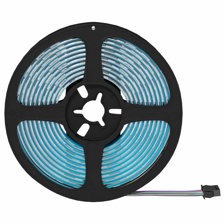 LED Strip 12 stk. Sort og Gennemsigtig Kobber og plastik