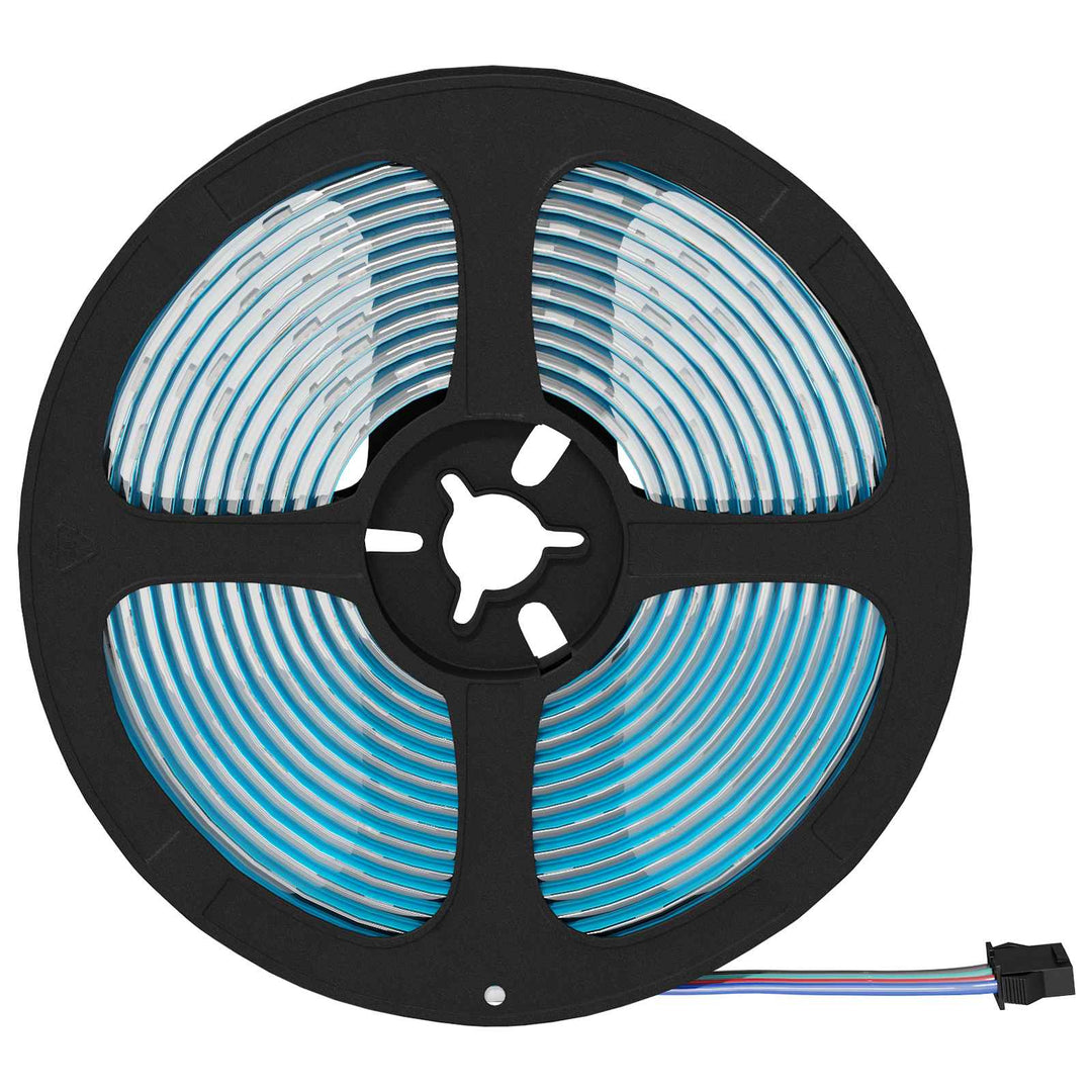 LED Strip 12 stk. Sort og Gennemsigtig Kobber og plastik