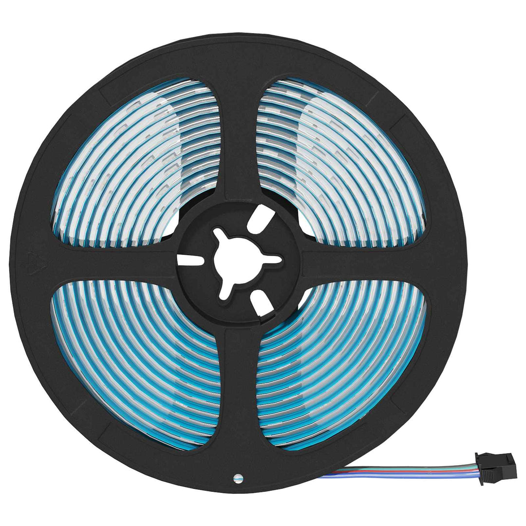 LED Strip 12 stk. Sort og Gennemsigtig Kobber og plastik