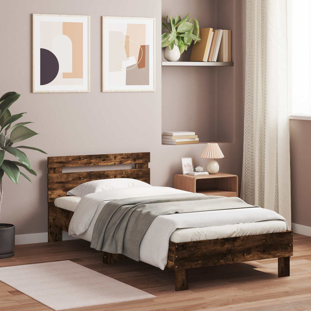 Sengestel Røget eg Konstrueret træ