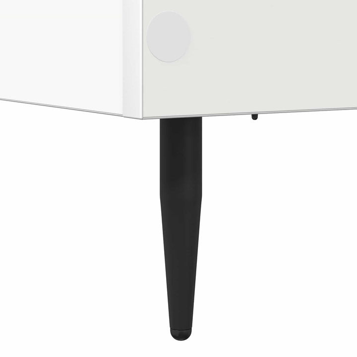 Sengestel Hvid 80 x 200 cm Konstrueret træ