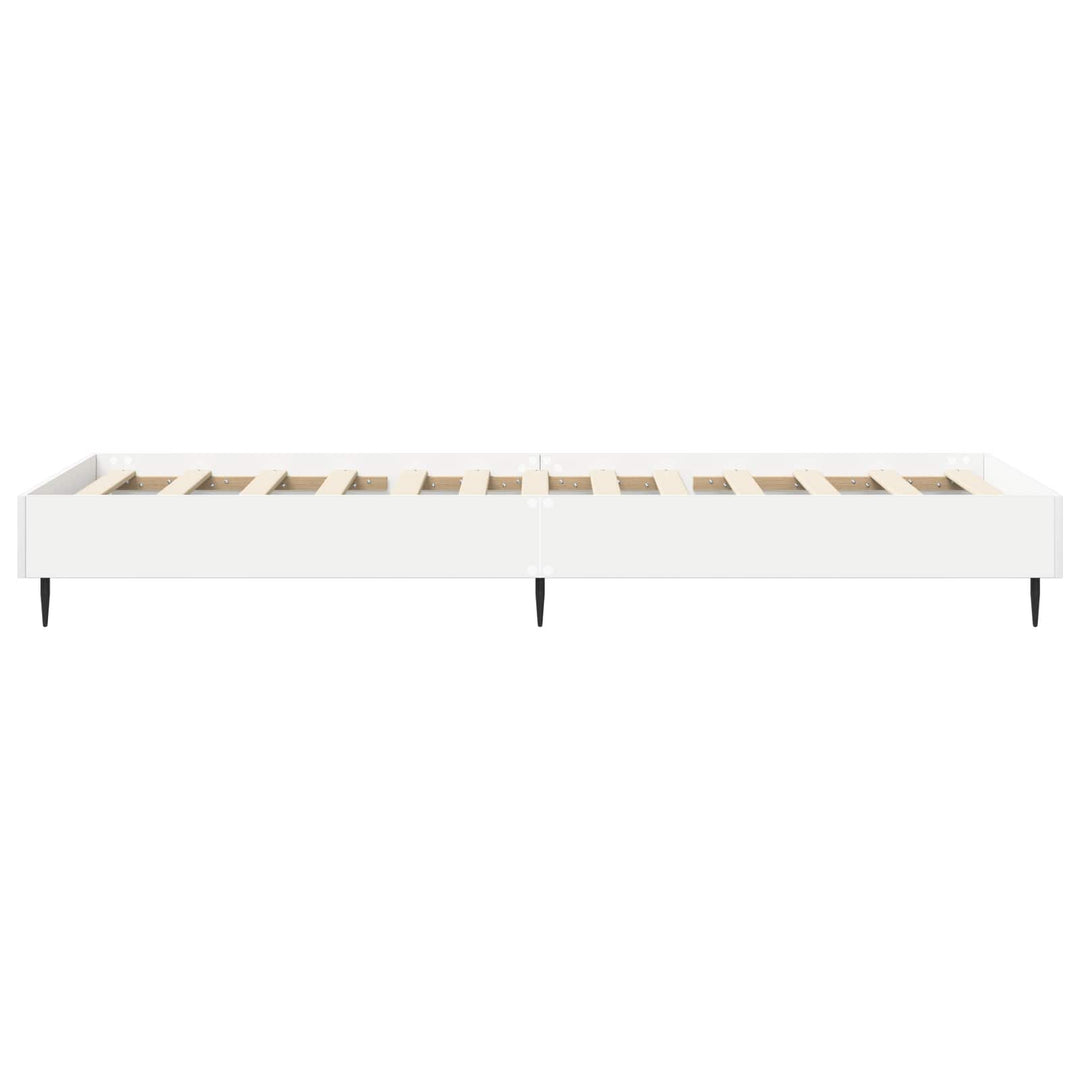 Sengestel Hvid 80 x 200 cm Konstrueret træ