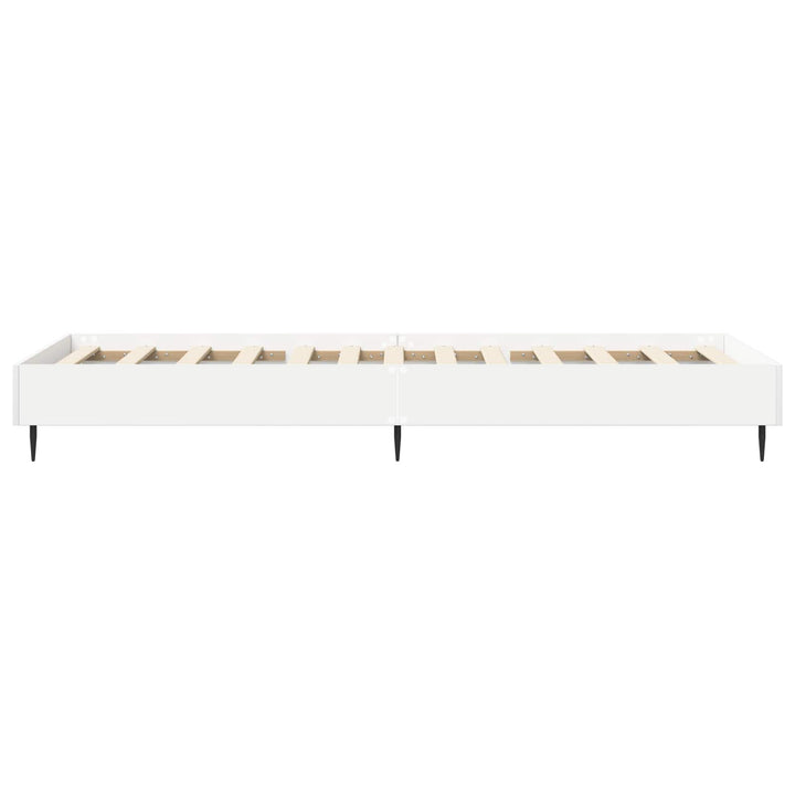 Sengestel Hvid 80 x 200 cm Konstrueret træ