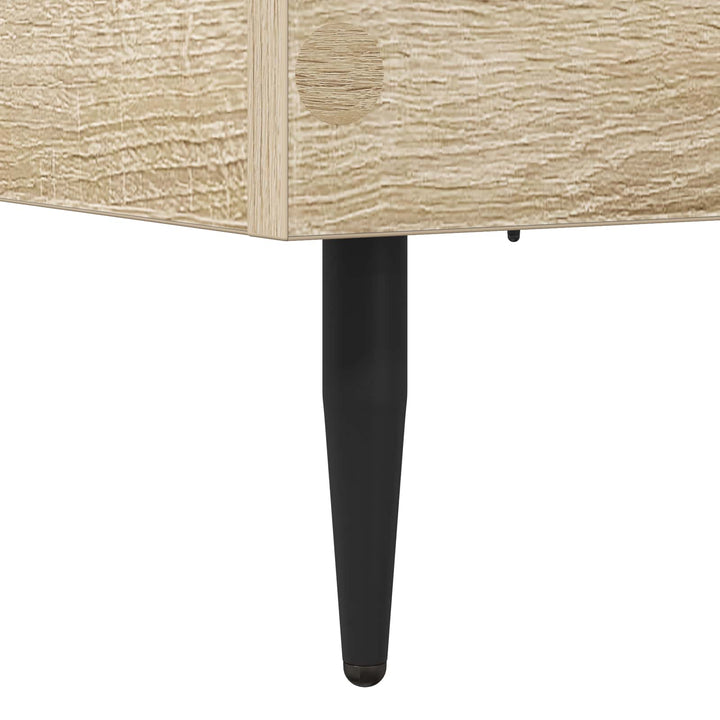 Sengestel Sonoma-eg 80 x 200 cm Konstrueret træ