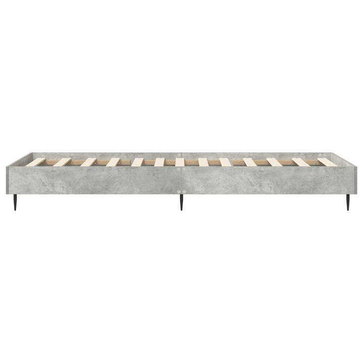 Sengestel Betongrå 80 x 200 cm Konstrueret træ
