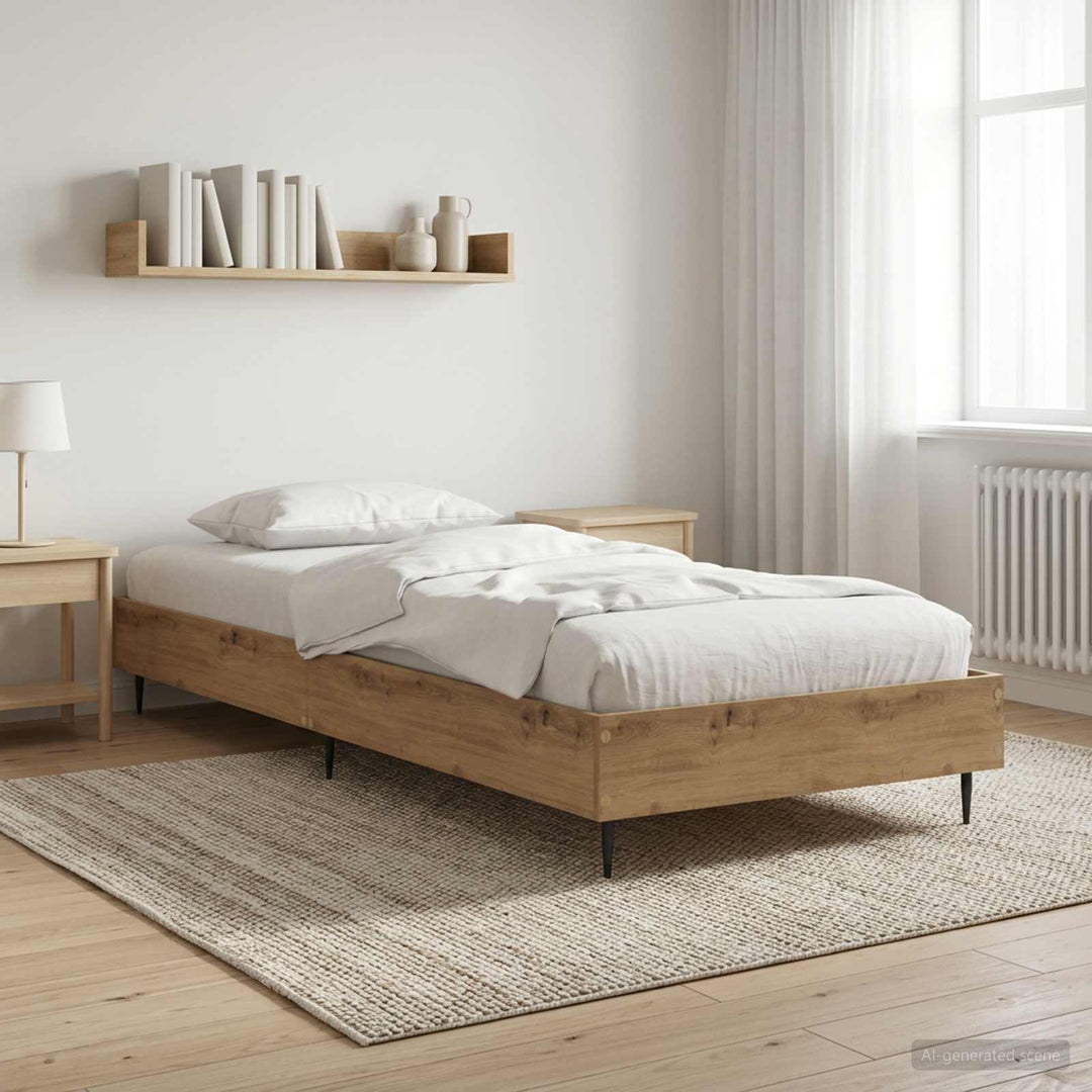 Sengestel Artisan-eg 80 x 200 cm Konstrueret træ