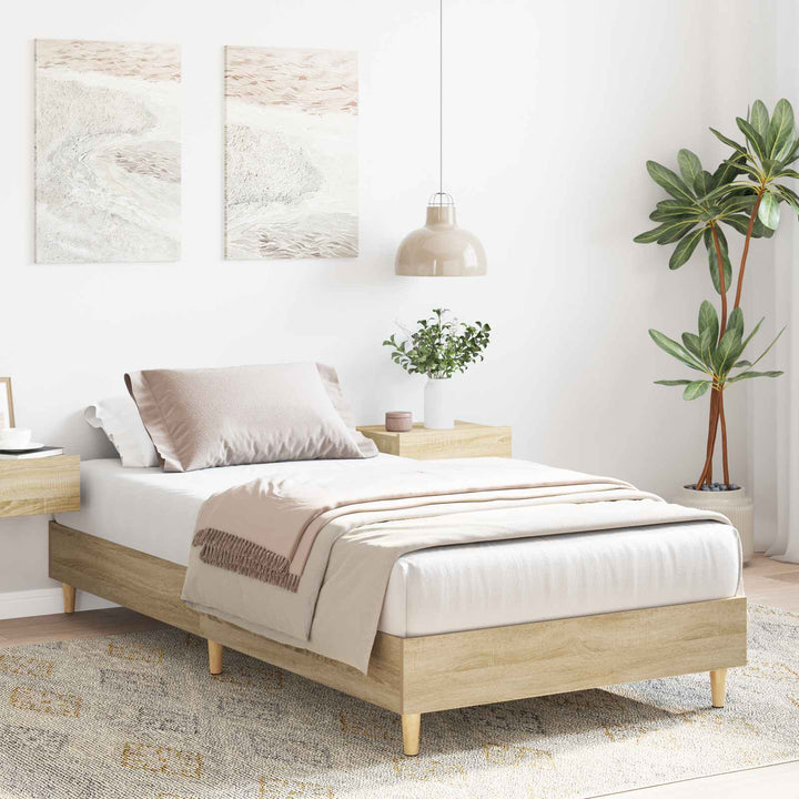 Sengestel Sonoma-eg 80 x 200 cm Konstrueret træ