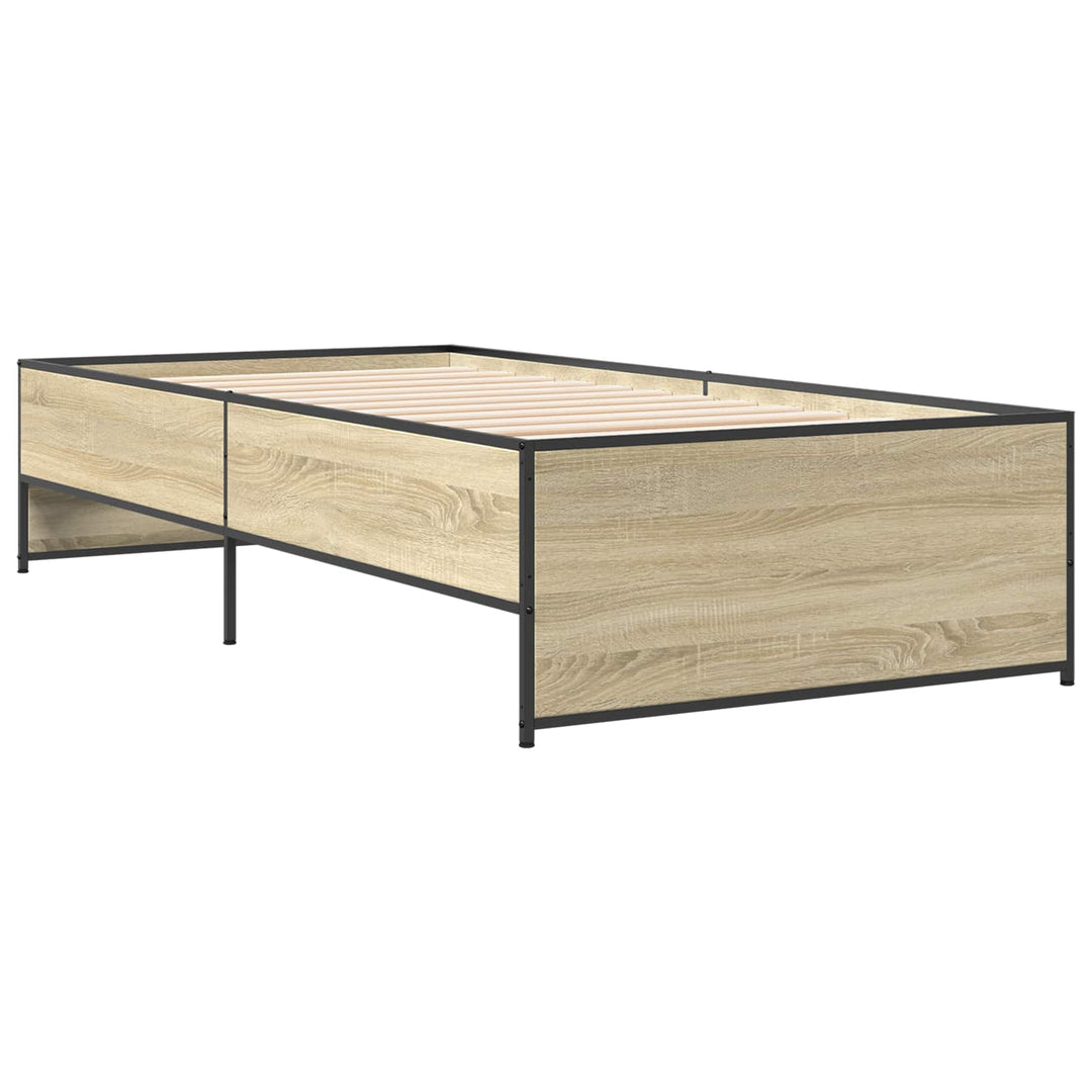 Sengestel Sonoma-eg 80 x 200 cm Konstrueret træ