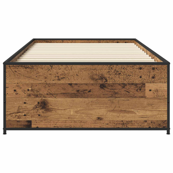 Sengestel Gammelt træ 80 x 200 cm Konstrueret træ
