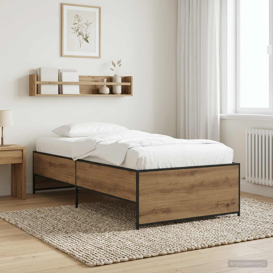 Sengestel Artisan-eg 80 x 200 cm Konstrueret træ