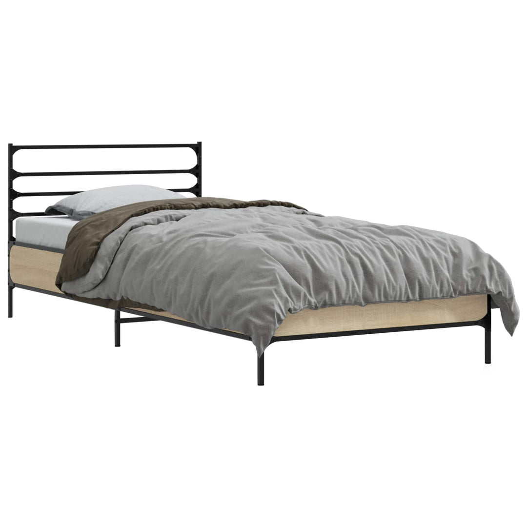 Sengestel Sonoma-eg 80 x 200 cm Konstrueret træ