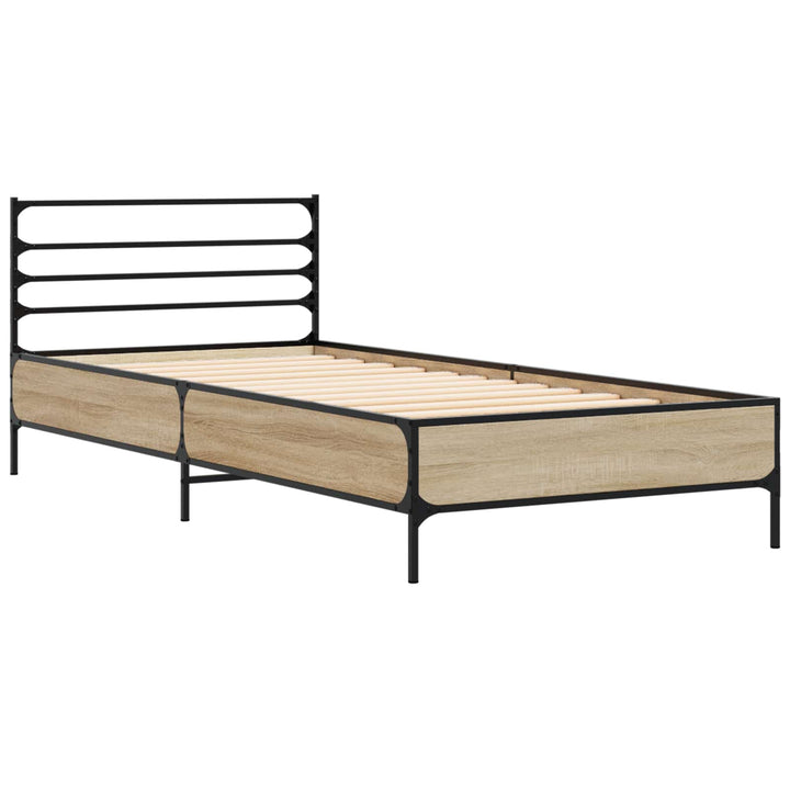 Sengestel Sonoma-eg 80 x 200 cm Konstrueret træ