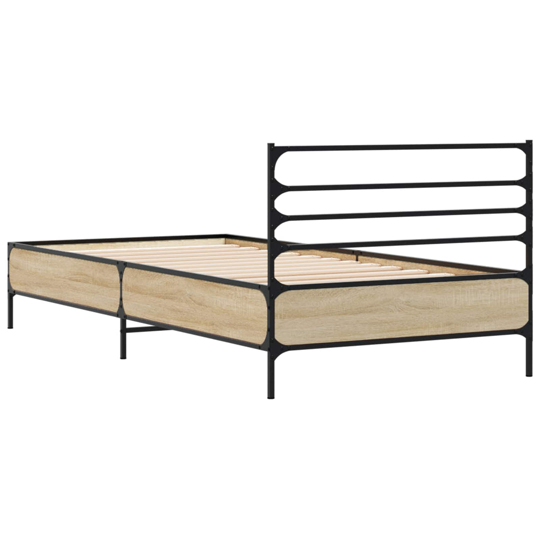 Sengestel Sonoma-eg 80 x 200 cm Konstrueret træ