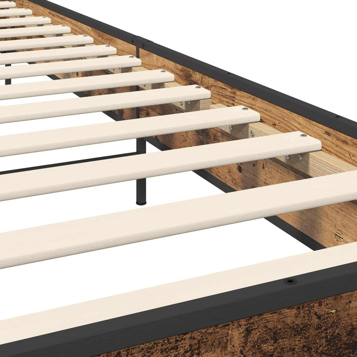 Sengestel Gammelt træ 80 x 200 cm Konstrueret træ