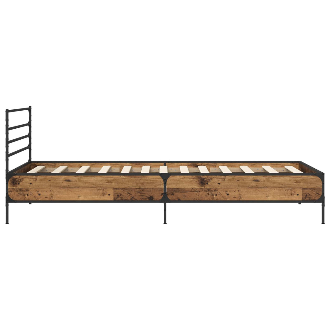 Sengestel Gammelt træ 80 x 200 cm Konstrueret træ