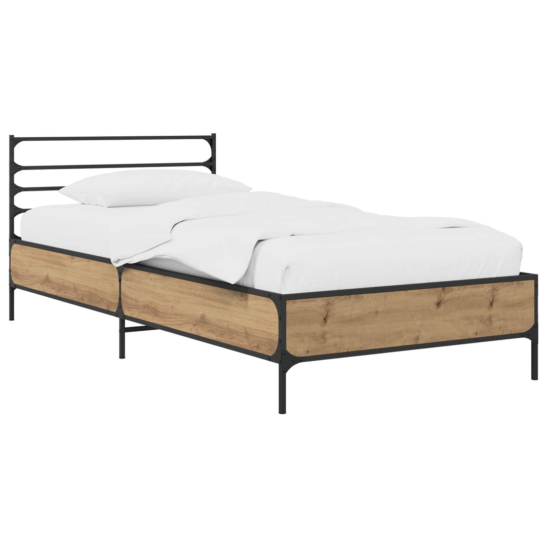 Sengestel Artisan-eg 80 x 200 cm Konstrueret træ