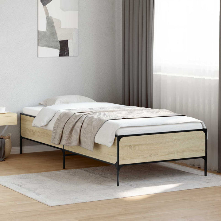 Sengestel Sonoma-eg 80 x 200 cm Konstrueret træ