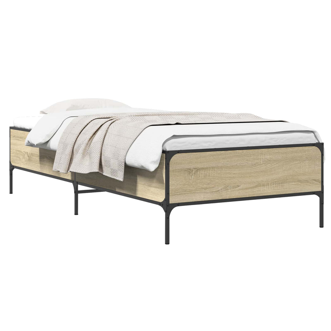 Sengestel Sonoma-eg 80 x 200 cm Konstrueret træ