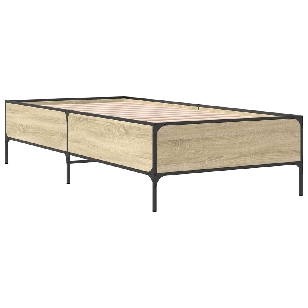 Sengestel Sonoma-eg 80 x 200 cm Konstrueret træ