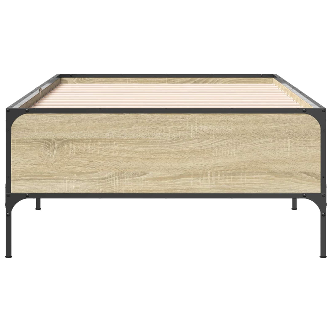 Sengestel Sonoma-eg 80 x 200 cm Konstrueret træ