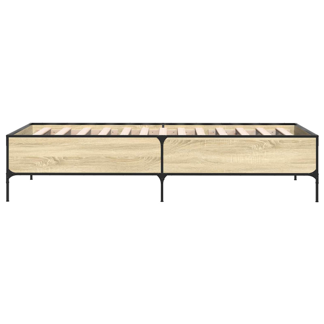 Sengestel Sonoma-eg 80 x 200 cm Konstrueret træ