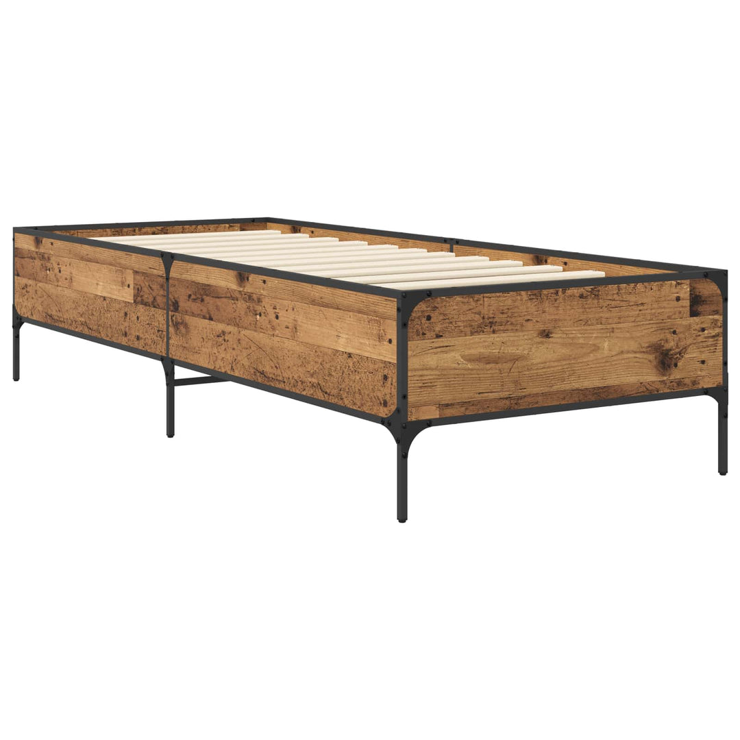 Sengestel Gammelt træ 80 x 200 cm Konstrueret træ