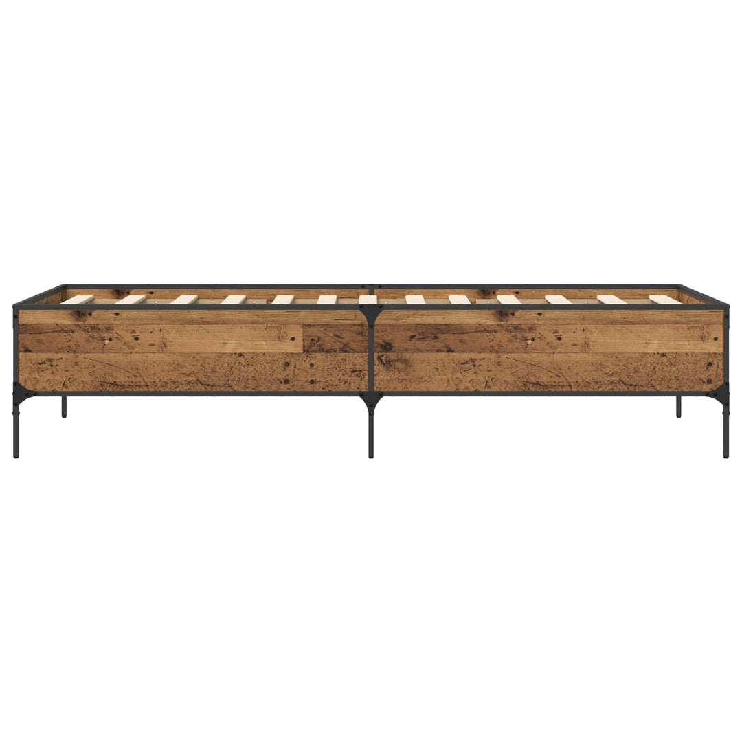 Sengestel Gammelt træ 80 x 200 cm Konstrueret træ