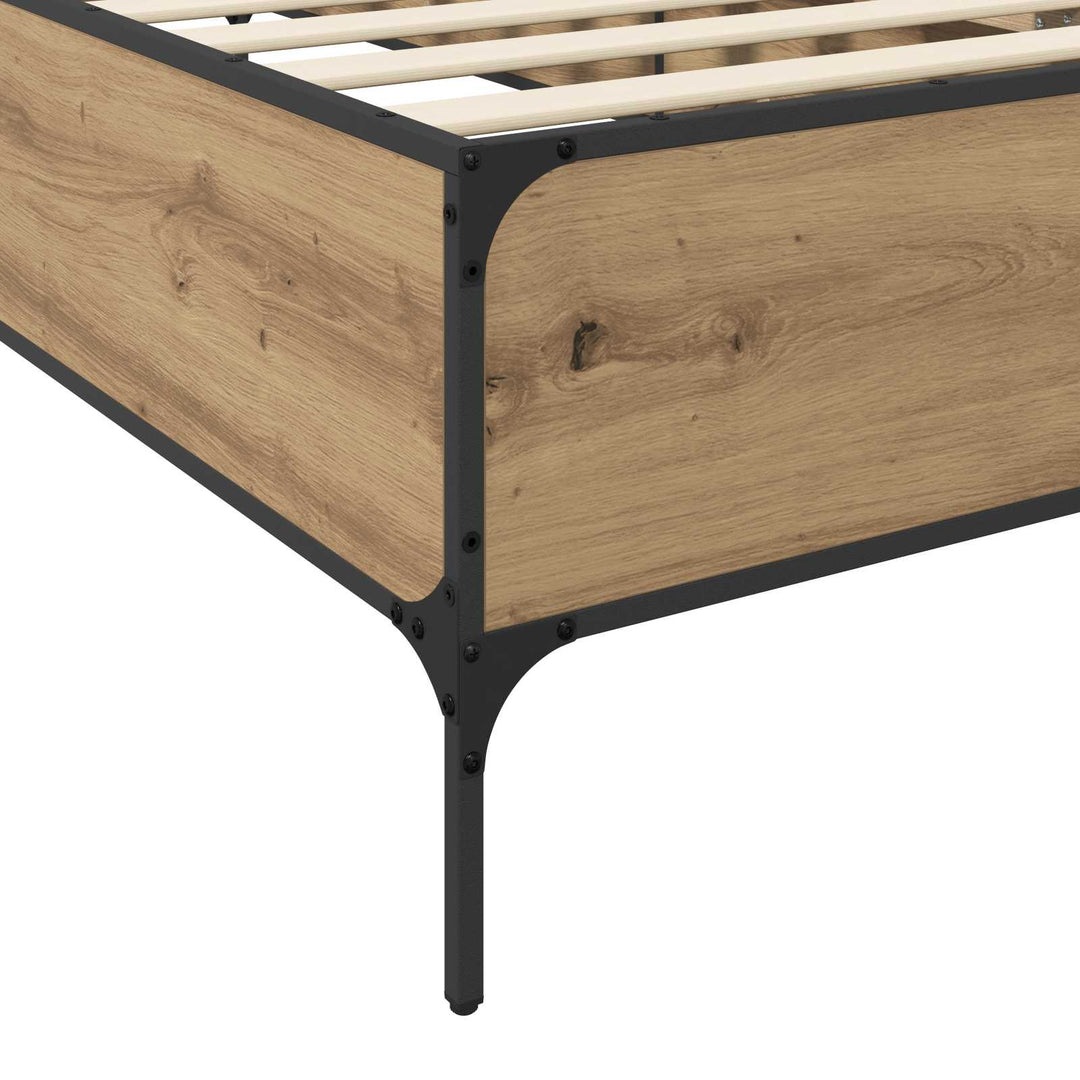 Sengestel Artisan-eg 80 x 200 cm Konstrueret træ