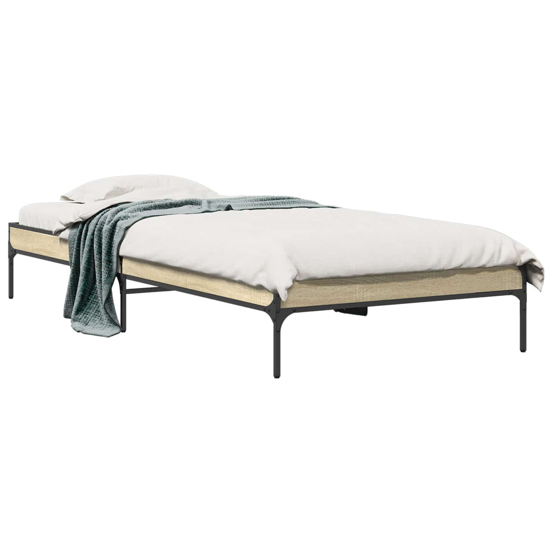 Sengestel Sonoma-eg 80 x 200 cm Konstrueret træ