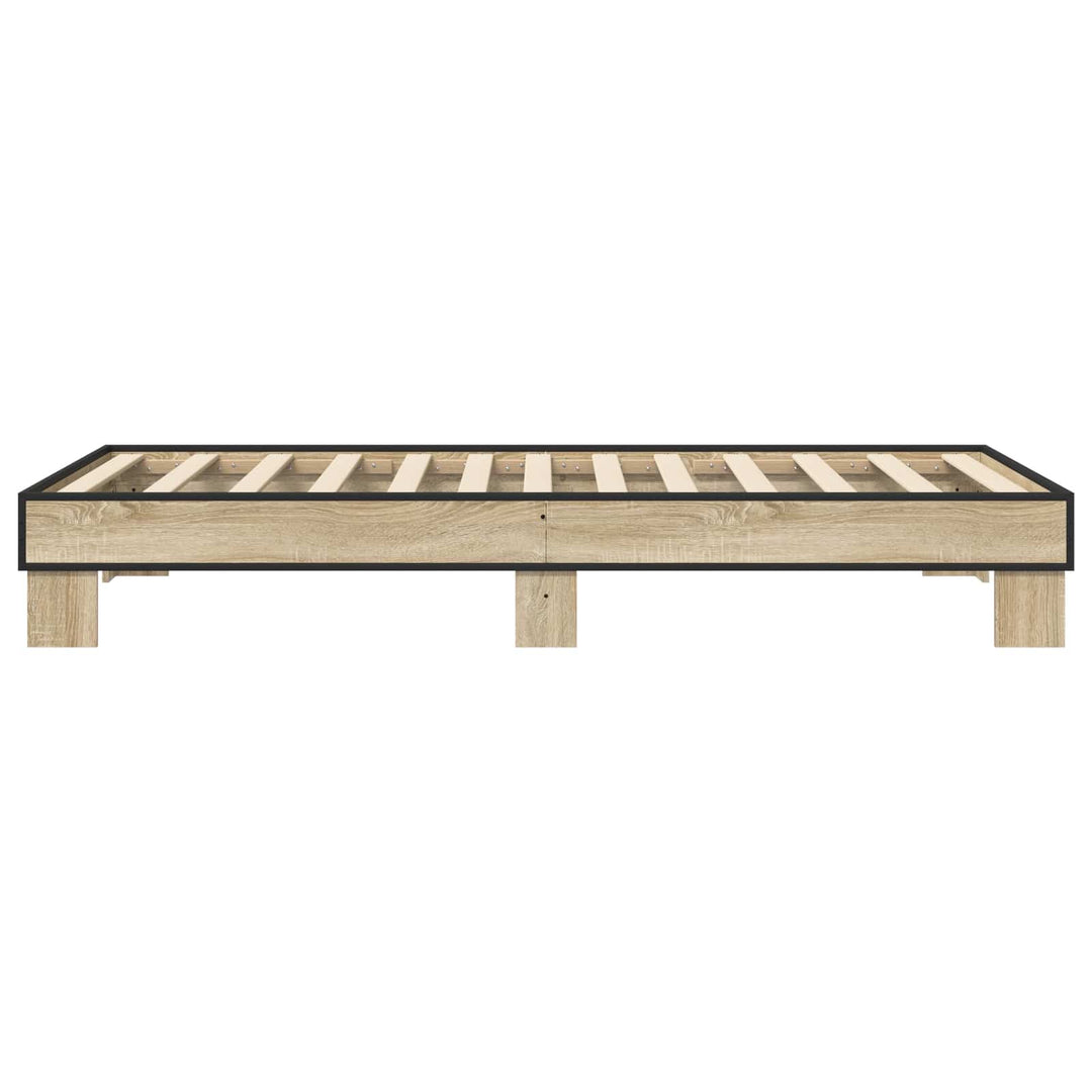 Sengestel Sonoma-eg 80 x 200 cm Konstrueret træ