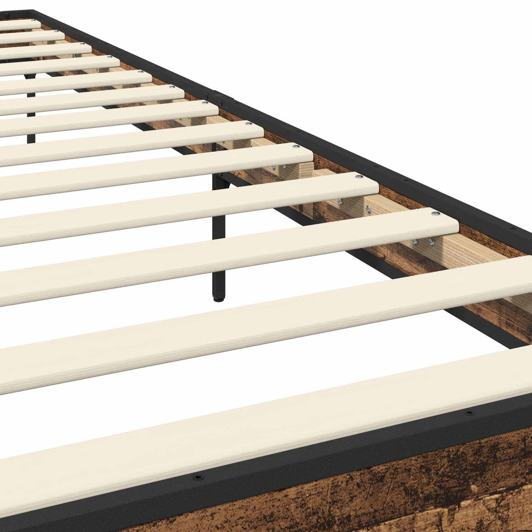 Sengestel Gammelt træ 80 x 200 cm Konstrueret træ