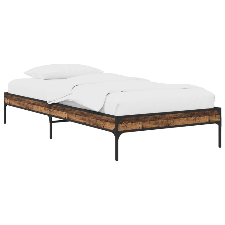Sengestel Gammelt træ 80 x 200 cm Konstrueret træ